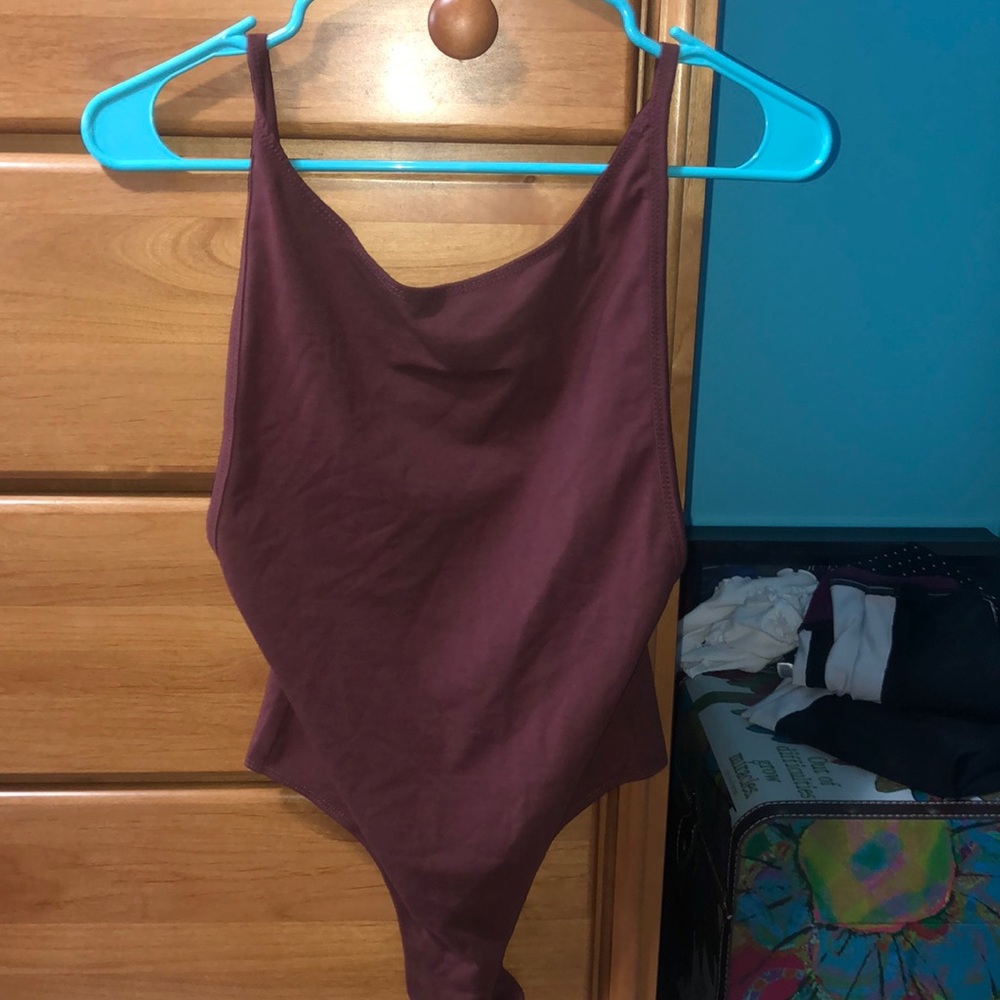 NEVER WORN Open Back Akira Bodysuit